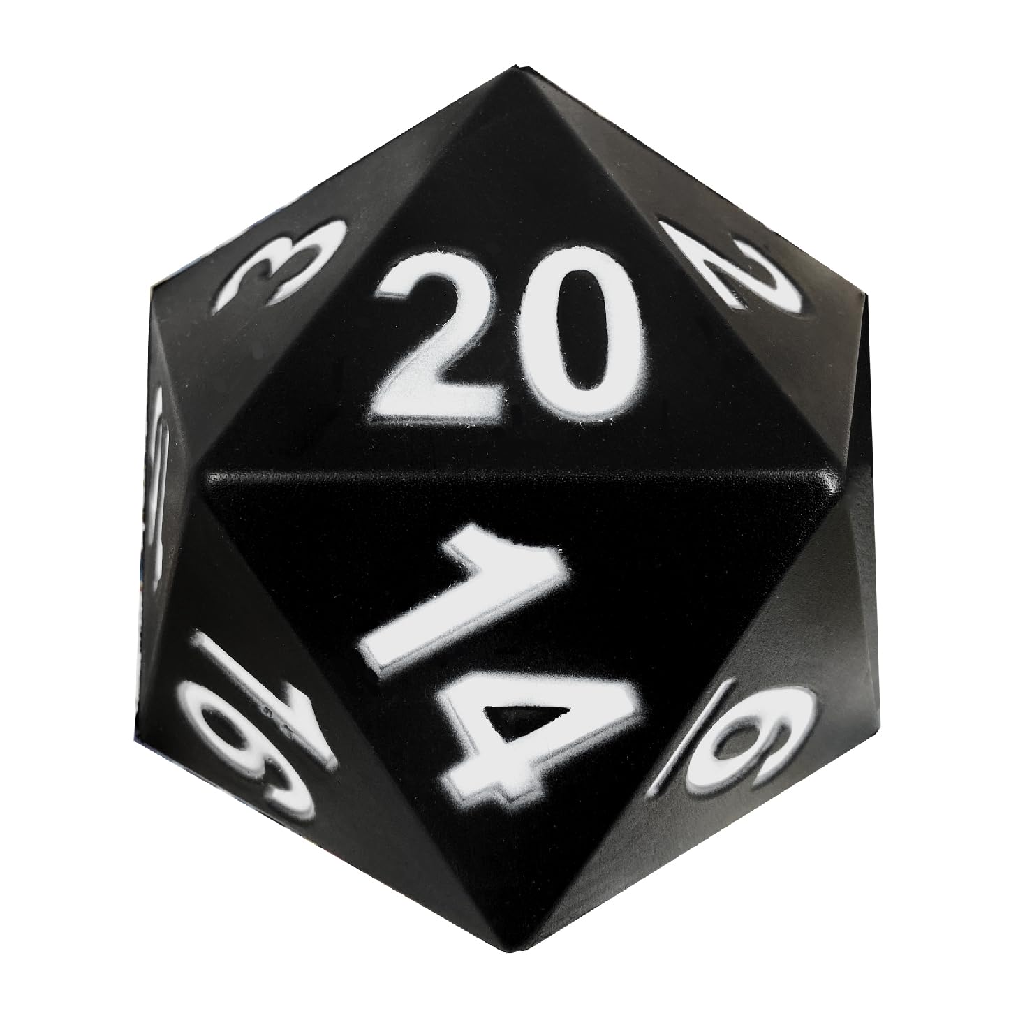 Amazon.com: KESS: Giant D20 Foam Dice - Black - 5