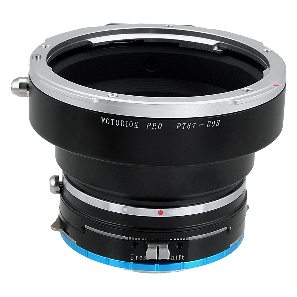 Fotodiox Pro Lens Mount Shift Adapter Pentax 6x7 (P67, PK67) Mount Lenses to Fujifilm X-Series Mirrorless Camera Adapter - fits X-Mount Camera Bodies Such as X-Pro1, X-E1, X-M1, X-A1, X-E2, X-T1