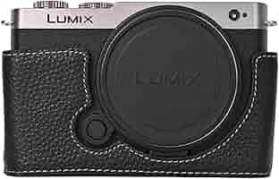 本革 カメラケース パナソニック Panasonic S1H用 Amazon | kinokoo for PANASONIC LUMIX DC-S9 ハーフケース