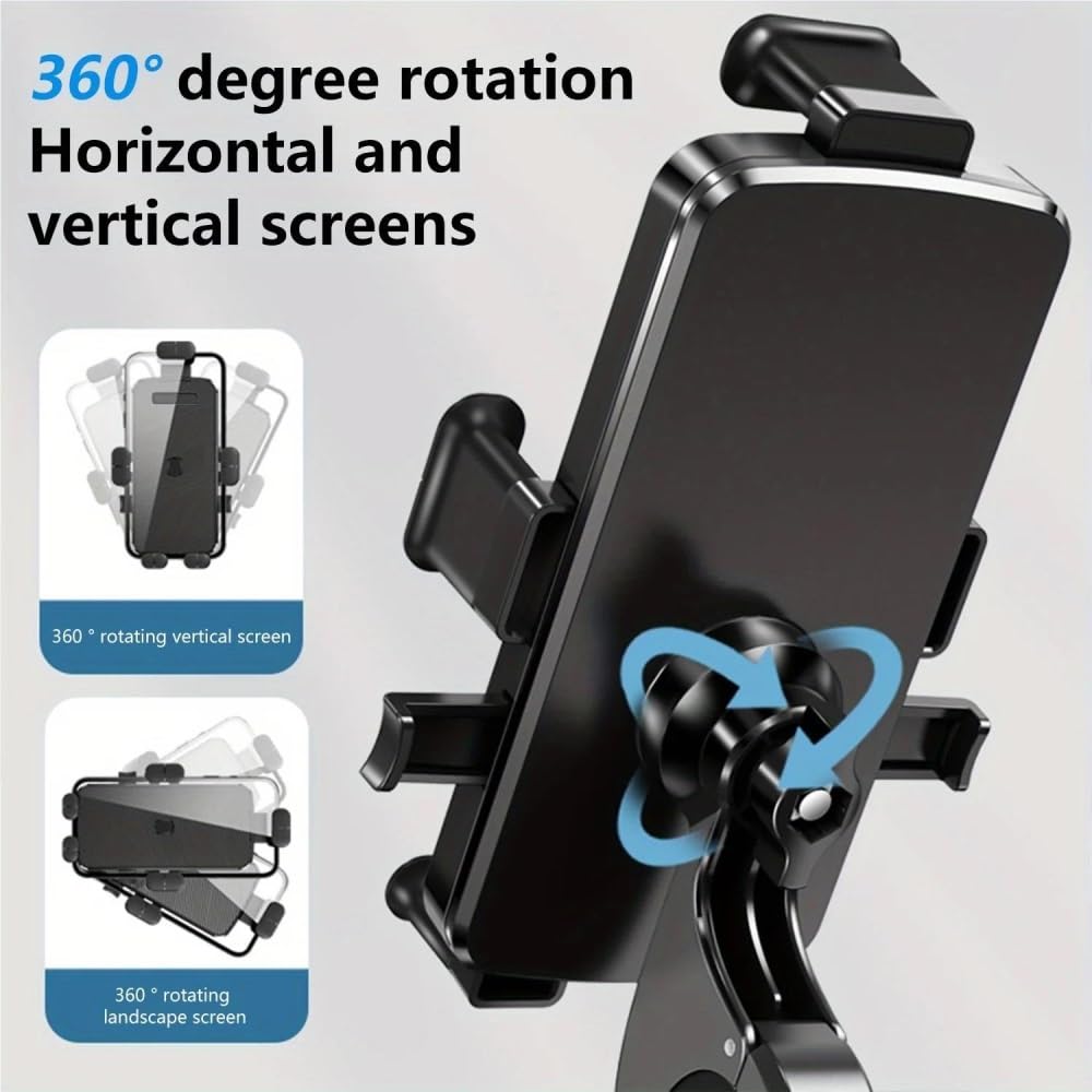 Supporto Telefono Bici Motocicletta Manubrio Pinza Cellulare Per Dispositivi 4.7-6.8 Pollici Accessori Ciclismo