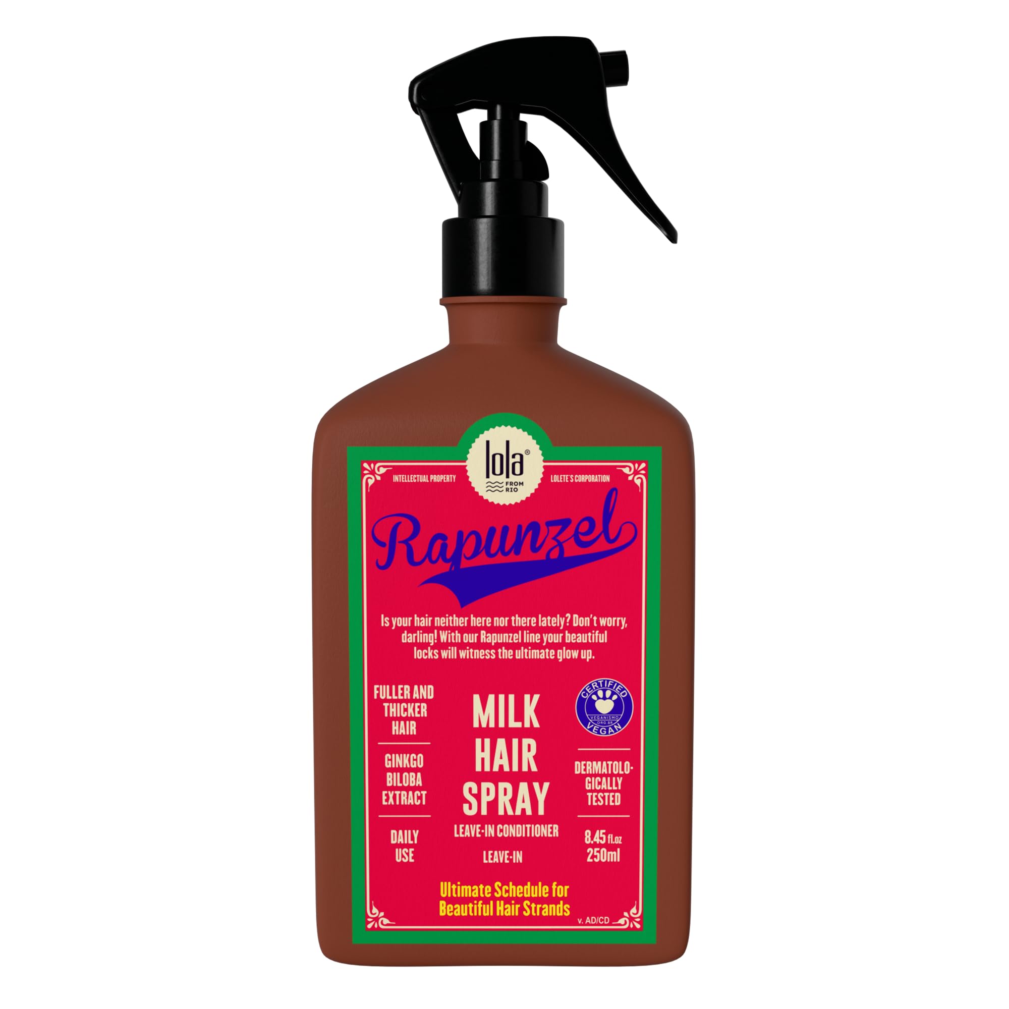 Lola Cosmetics Rapunzel Milk-Spray 250ML, Único, Estándar