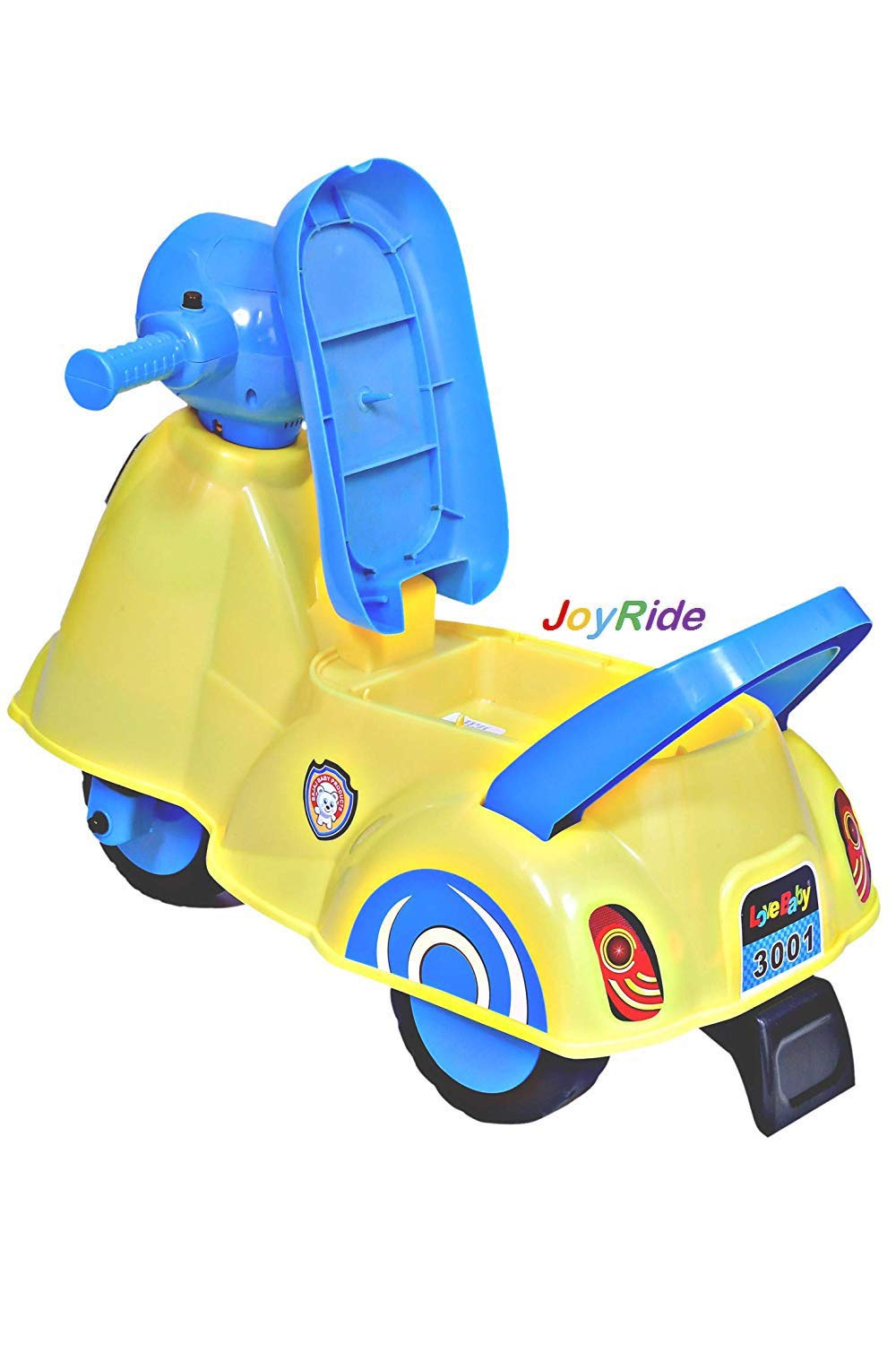 JoyRide Baby Ride ON Italian Scooter (Yellow), Toddler 3