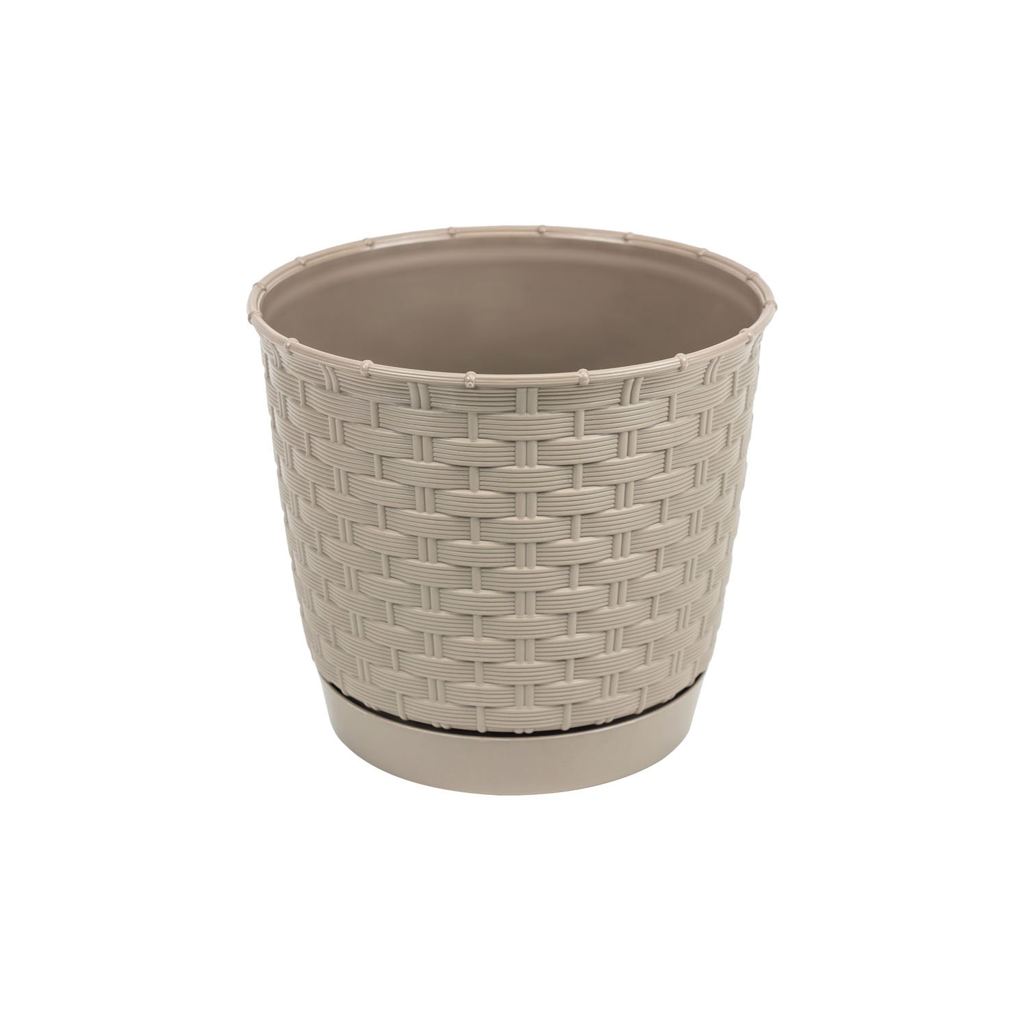 Vaso da fiori 2L Ratolla 165x165x142 mm, Bianco | Leroy Merlin