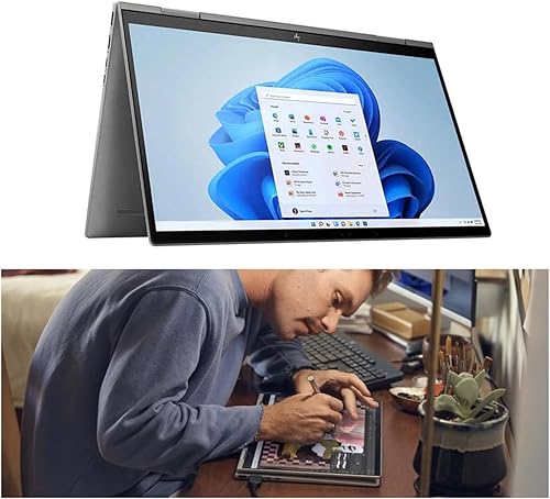 Miniatura 6 de HP Envy x360 - Laptop con pantalla táctil FHD 2 en 1 de 15.6 pulgadas, procesador AMD Ryzen 7 7730U, 32 GB RAM 2 TB SSD, Wi-Fi 6E, Bluetooth, HDMI,