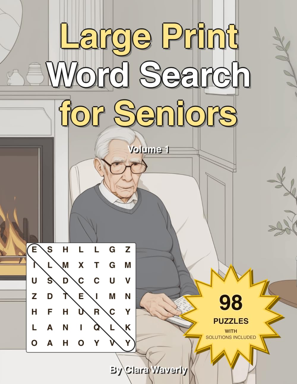 Large Print Word Search for Seniors: Volume 1