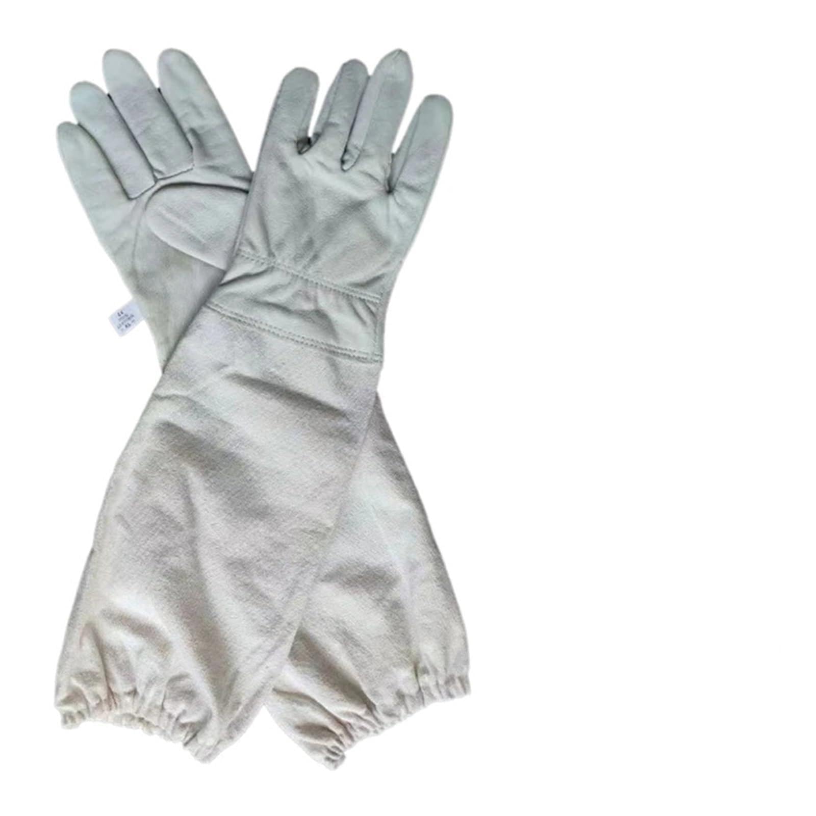 Beekeeping Gloves Breathable Protective Long Sleeves for Beekeeper Canvas Gloves Beekeeping