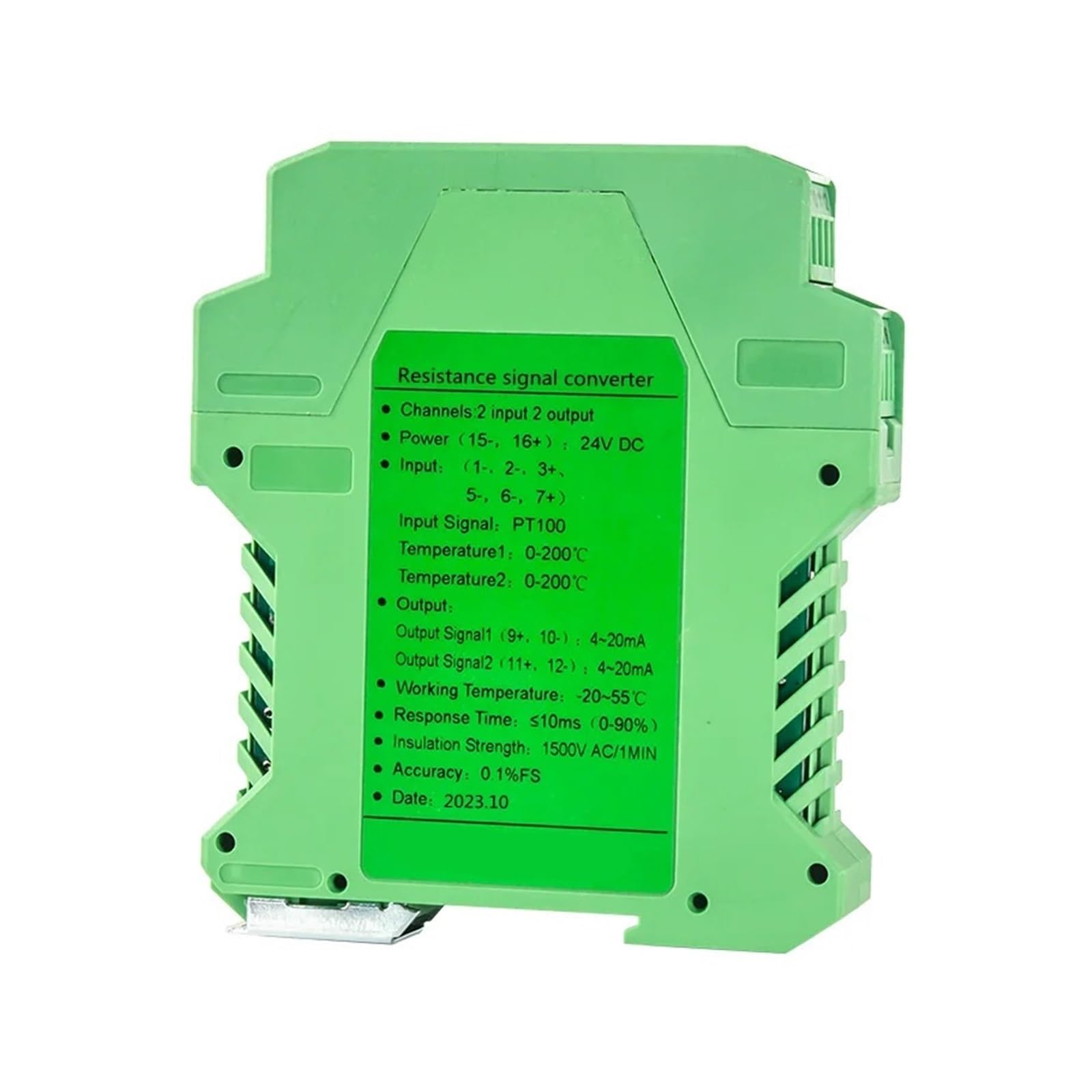 Convertisseur isolateur de signaux 2 in 2 out contre interférences