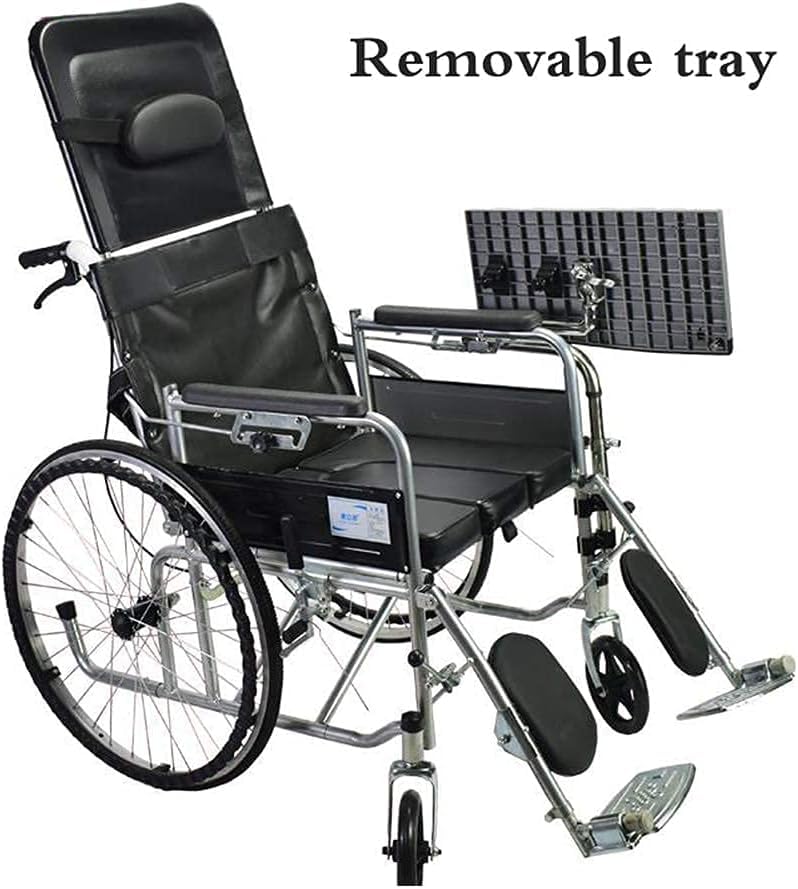 Plateau ergonomique pour fauteuil roulant réglable en hauteur - 5