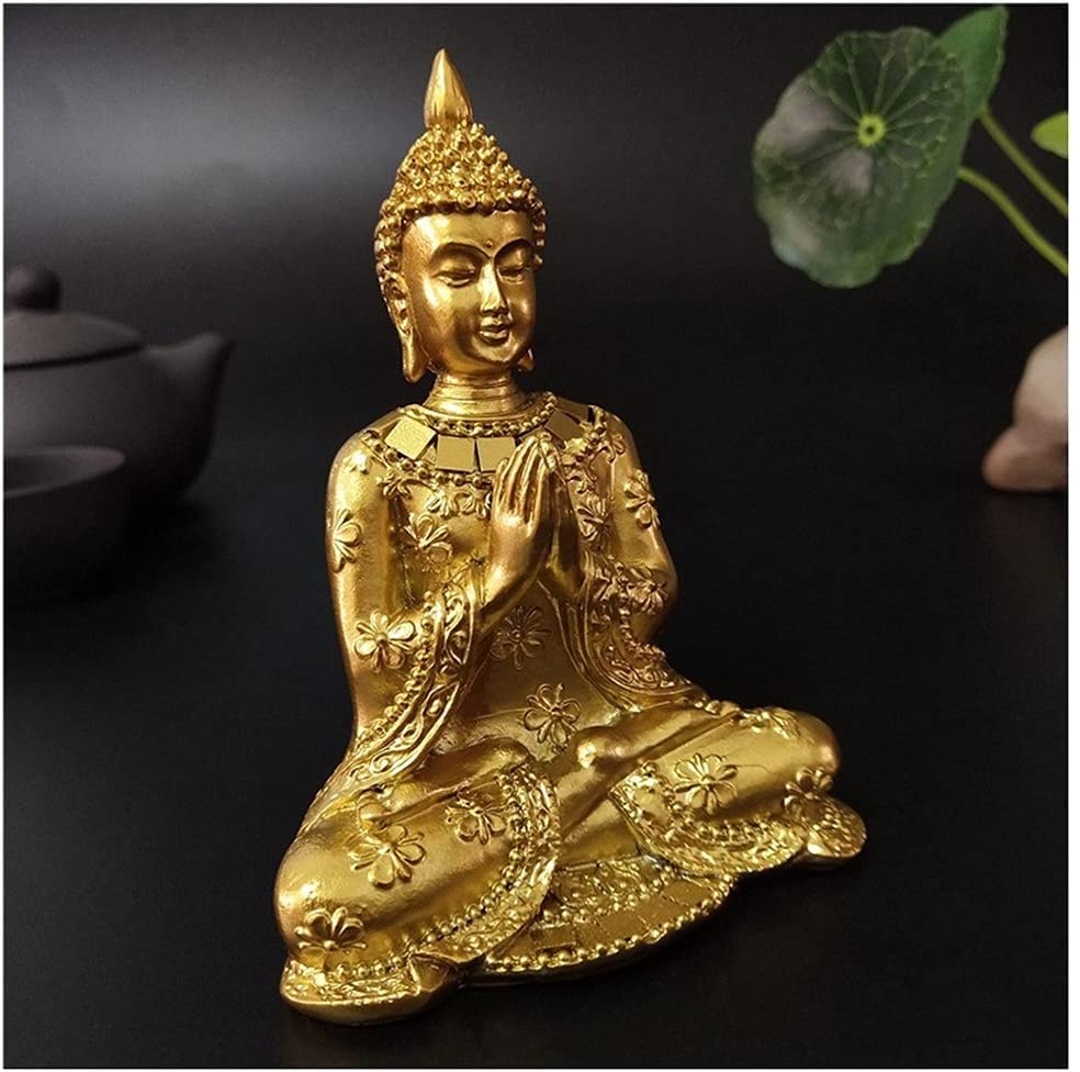Statua Buddy/Budda Statuetka,Tajskie hinduskie posągi buddy do medytacji, dekoracje do przydomowego ogrodu Posągi Feng Shui, ozdoby do rękodzieła domowego