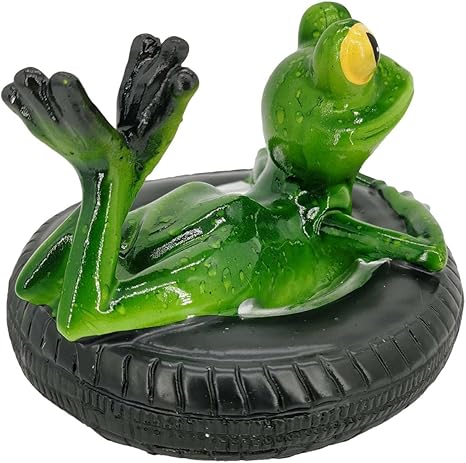 Image Moslate Garden Pond Decor | Charming Water Floating Frog Pond Decor | Durable Resin Frog Statues Pond Accessories for Garden, Yard, Patio, Lawn, Pond Floating Decor & Desktop Frog Ornament Image Moslate Garden Pond Decor | Charming Water Floating Frog Pond Decor | Durable Resin Frog Statues Pond Accessories for Garden, Yard, Patio, Lawn, Pond Floating Decor & Desktop Frog Ornament