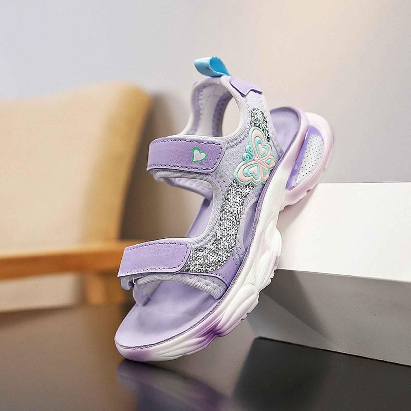 Generisch Sandalias de verano para niñas para el tiempo libre al aire libre. Diseño firme para la comodidad diaria. Calzado perfecto para niños de 4 a 12 años. Para limpiar y mantener.