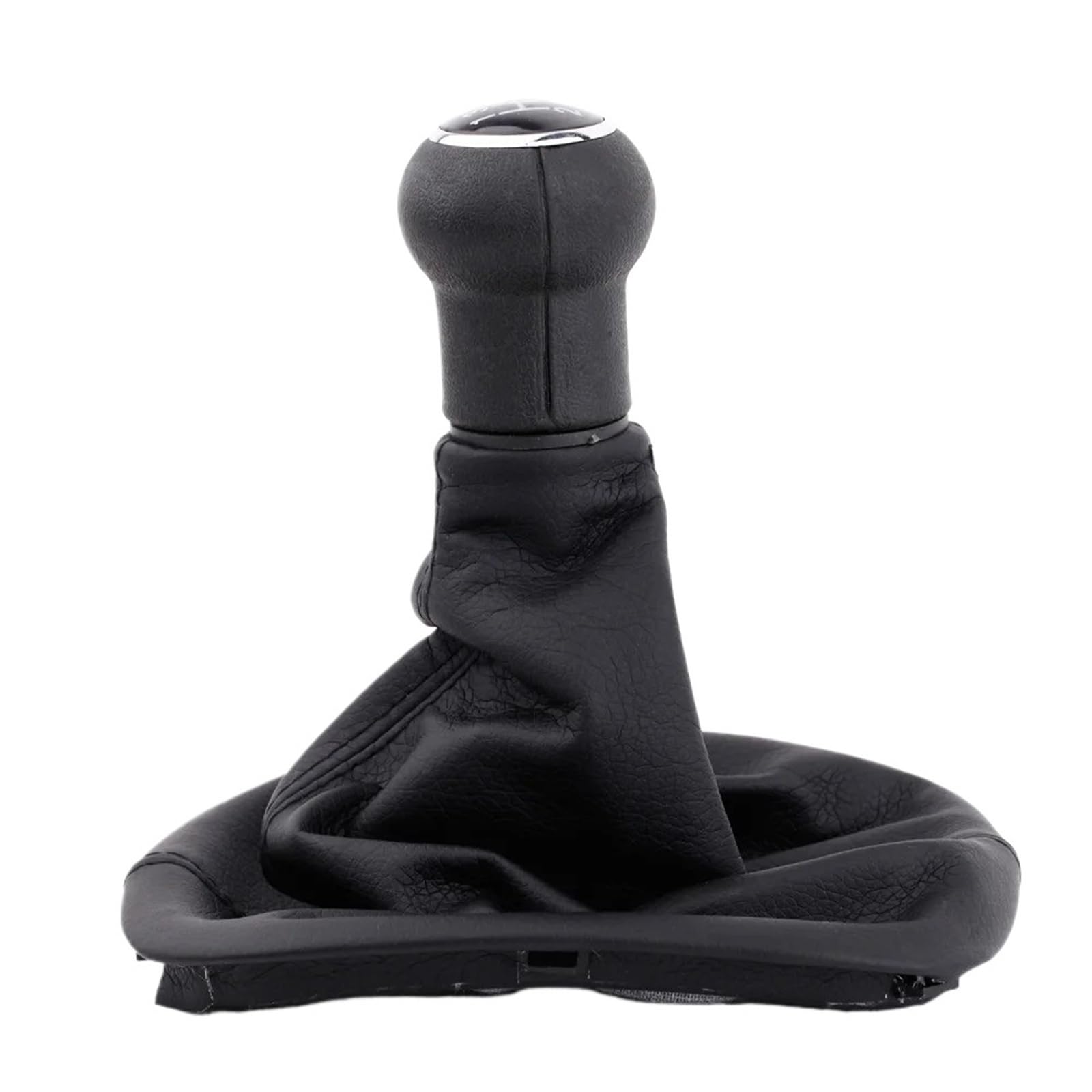 XZCVTYW Car Lever Gear Shift Knob 5 Speed Gear Shift Knob Gaitor Boot Black PU for Passat B5 Car Shifter Knob