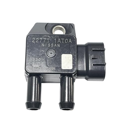 Kacrik Sensor de escape de presión diferencial 227711AT0A compatible con Nissan Juke (F15) 1.6 DIG-T 2005-NP300 NAVARA (D40) 2.5 dCi reemplazar