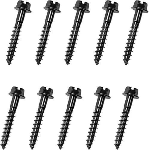 CHENACC 10pcs GM Air Filter Box Screws BAS01003 Compatible with GM Style Air Box, Replace 6509605AA, 11549031; for GM, Chrysler, Jeep, Dodge, Ram (10)