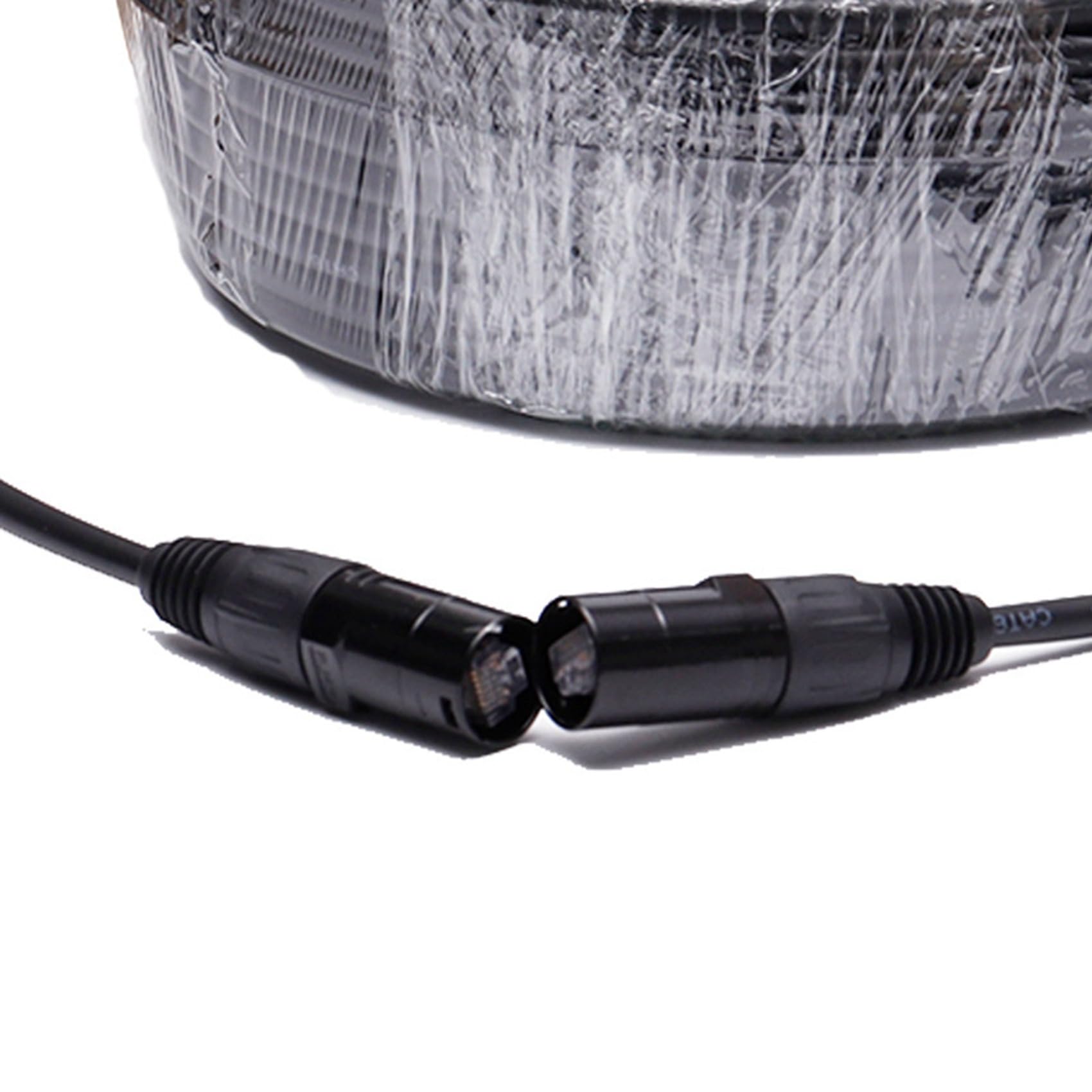 3X Ethercon CAT6, Connettore RJ45 Compatibile EtherCON per Configurazioni nel Studio, Tournée, Produzioni Teatrali, Concerti 2 Metri
