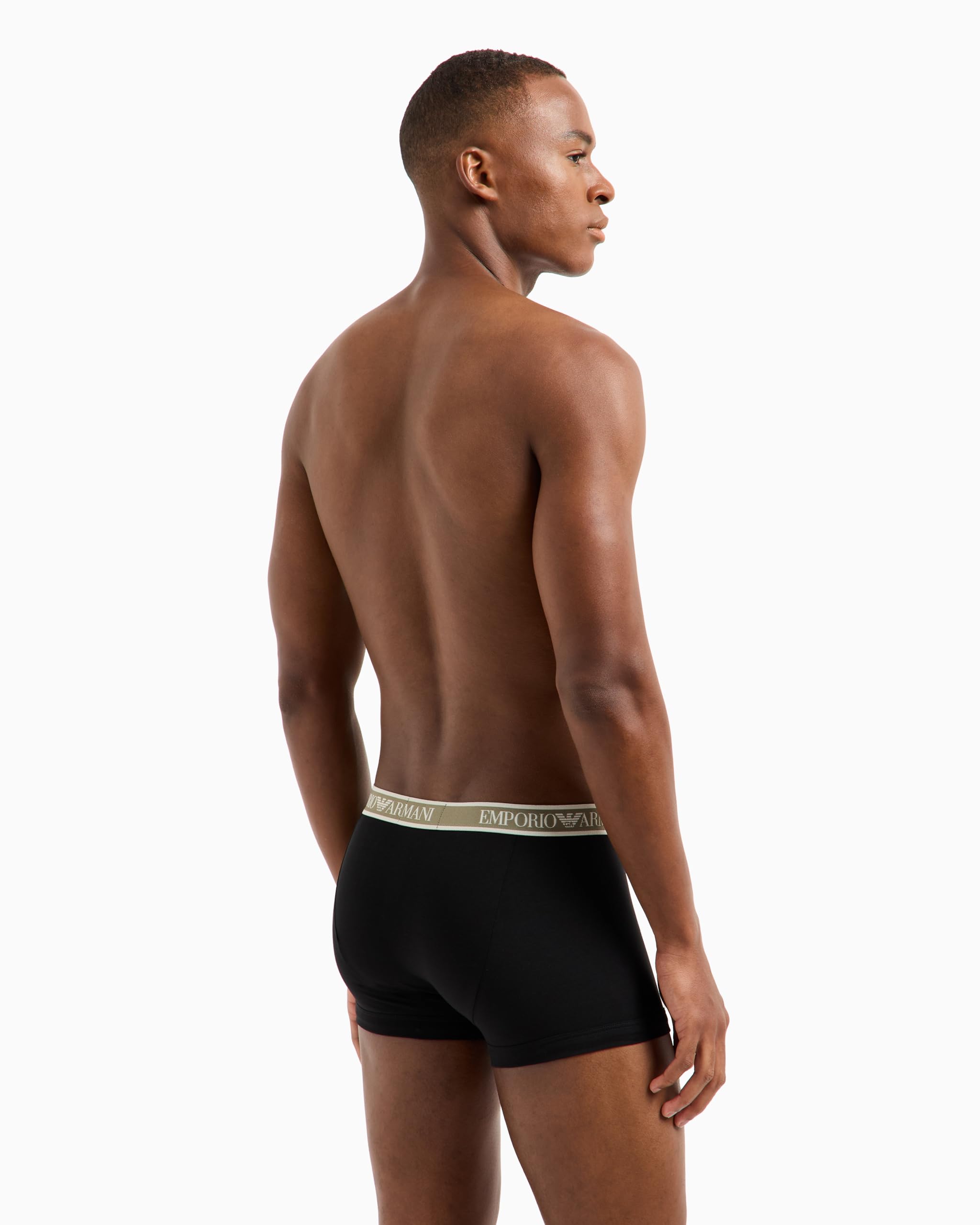 Emporio Armani 3-Pack Trunk Bañadores Ajustados para Hombre Hombre (Pack de 1)