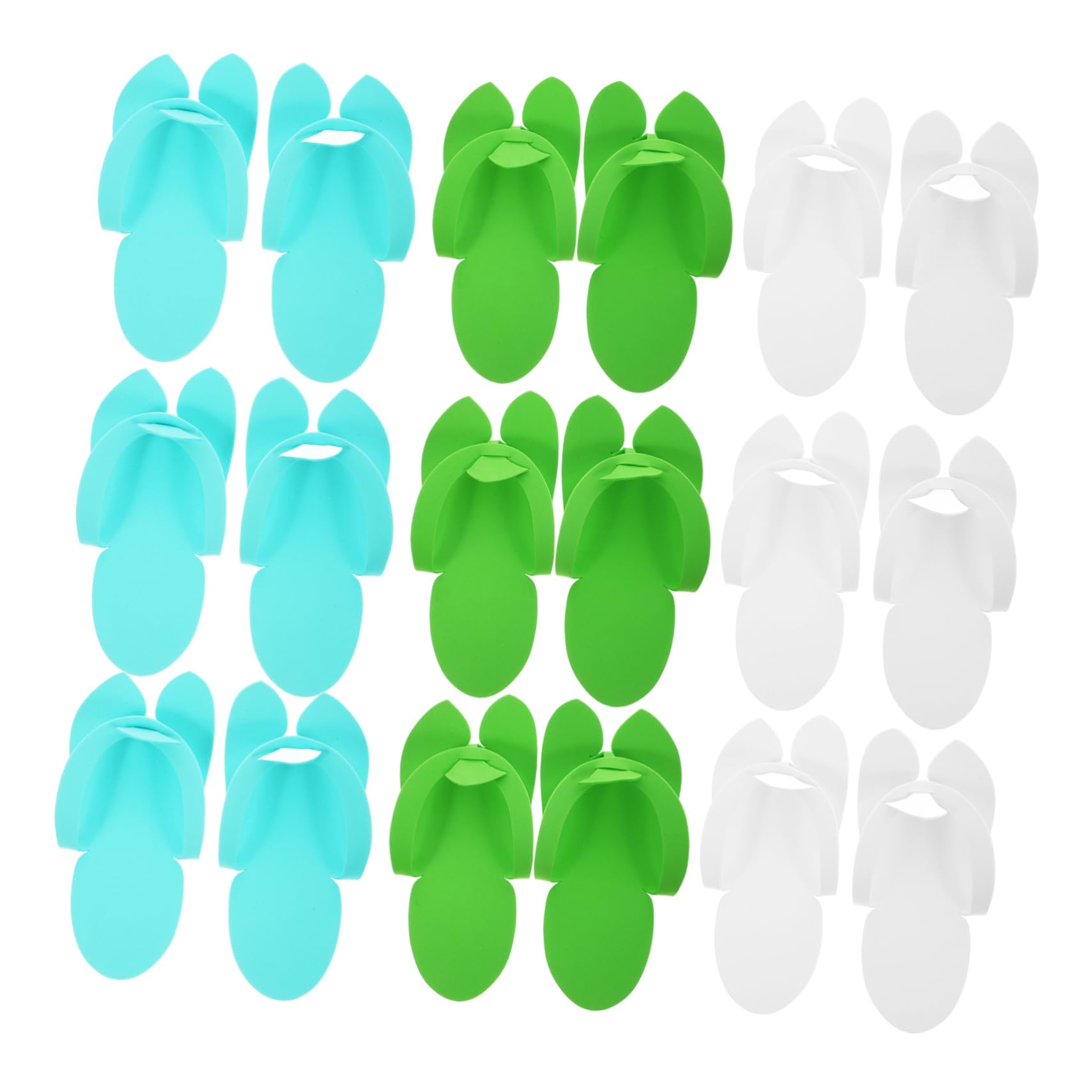 PLAFOPE 48 Paare Einweg Pediküre Slipper Rutschfeste Spa Pantoffeln Gäste Sandalen Aus Eva Leicht Für Damen Herren Reise Und Salon Fußpflege