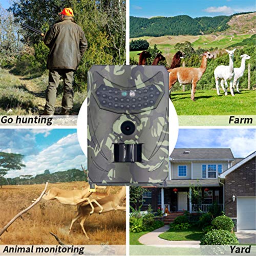 PR-100 Jagdkamera,Fulltime Wildkamera Fotofalle 12MP 1080P HD Nachtsicht Bewegungsmelder, IP56 Wasserdichter Staubdicht… – Bild 7
