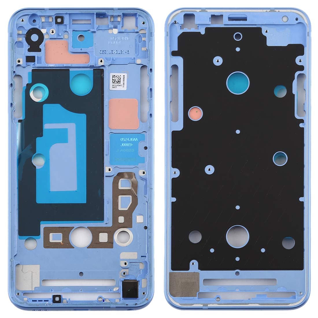 Spare accessory Front Housing LCD Frame Bezel Plate for LG Q7 / Q610 / Q7 Plus / Q725 / Q720 / Q7A / Q7 Alpha