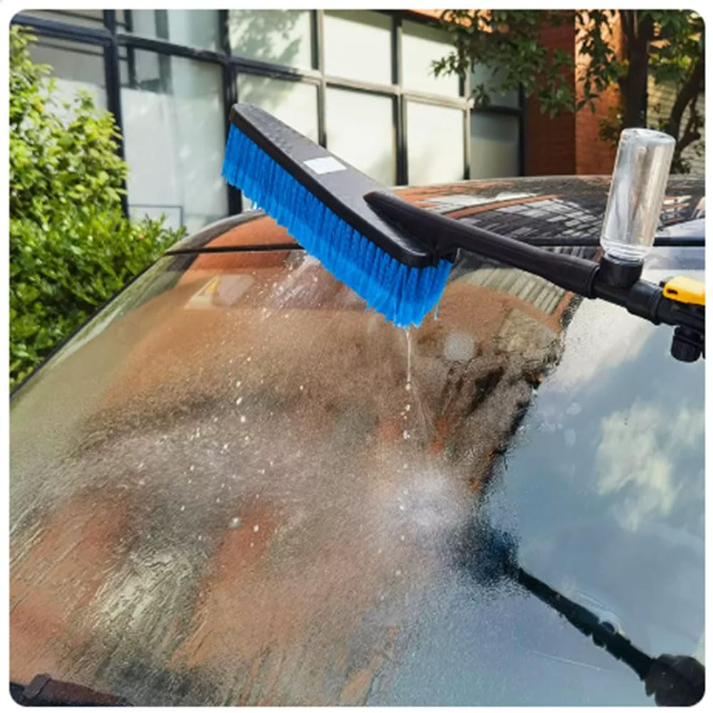 Kit per La Pulizia Dei Pannelli Fotovoltaici, Spazzola Pulizia Pannelli Fotovoltaici con Kit Di Pulizia, Spazzola per Pannelli Fotovoltaici per La Pulizia Di Auto Camion Barca.