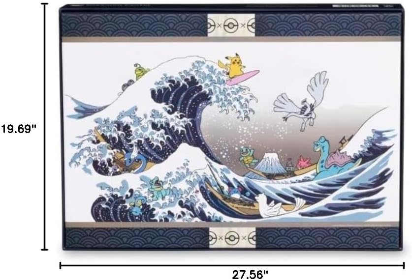 Pokémon Center: Great Wave Pikachu & Friends Pokémon Puzzle (1,000 Pieces)