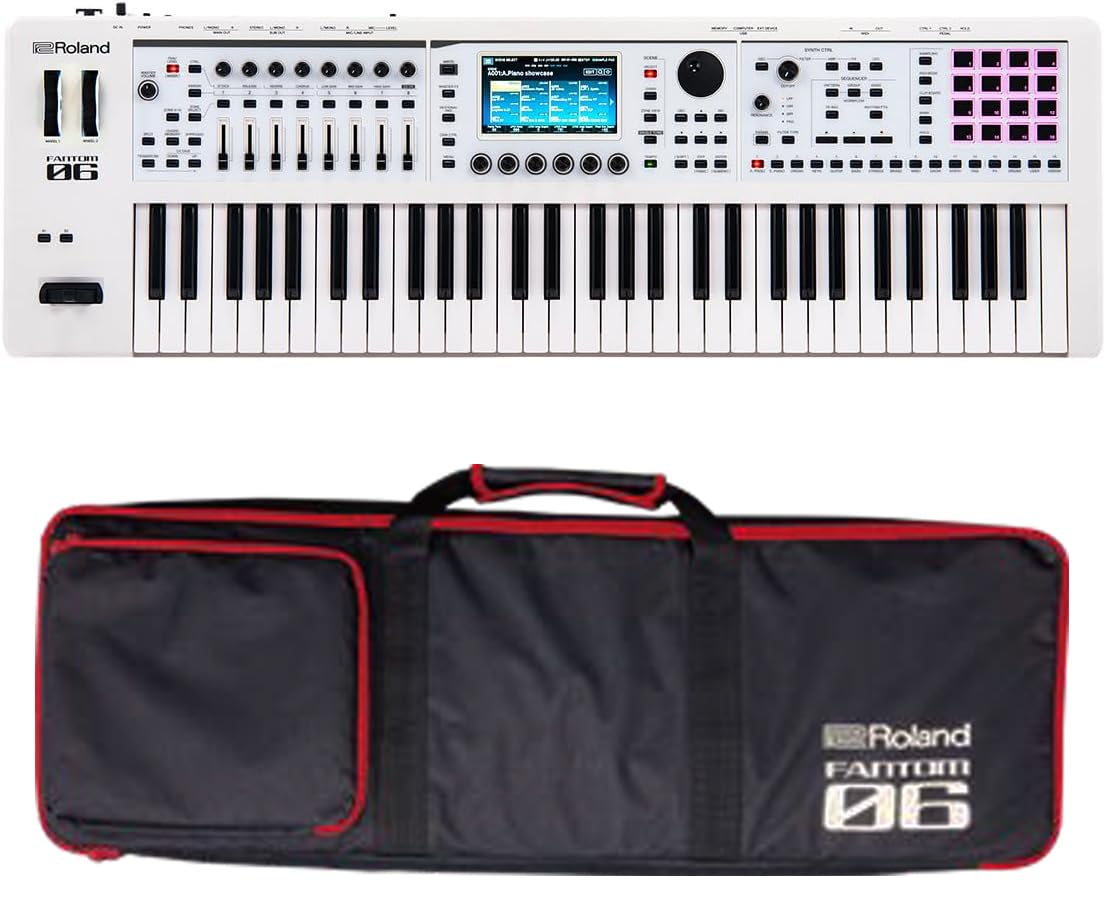 Amazon | Roland FANTOM-06-SC シンセサイザー 限定ホワイト
