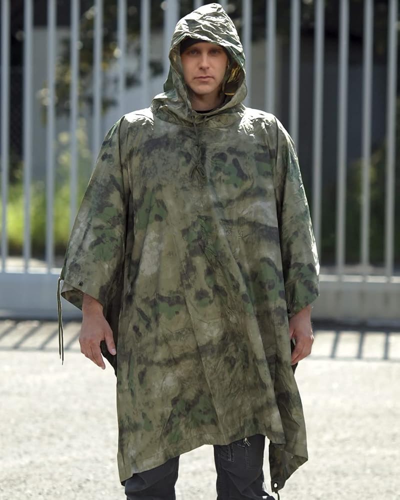 ジャケット・アウター GOA military hoodie design poncho GOA military hoodie design poncho