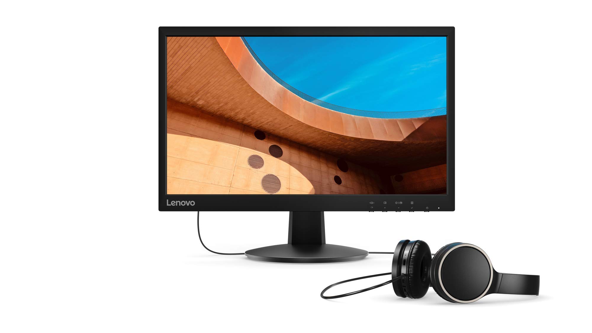 Lenovo D 22-10 21.5 inch Monitor with LED Display, TN Panel