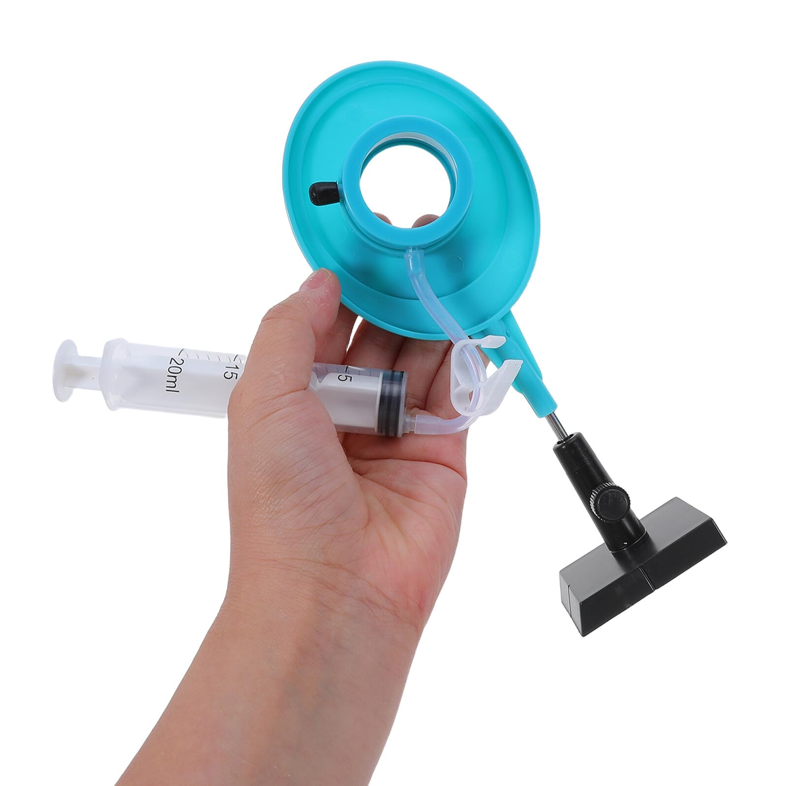 Lente Óptica de Agua con Zoom, 1 Set de Plástico para Enseñanza | Experimento de Refracción Científica, Equipo de Física para Aula y Laboratorio Escolar, Estructura Estable