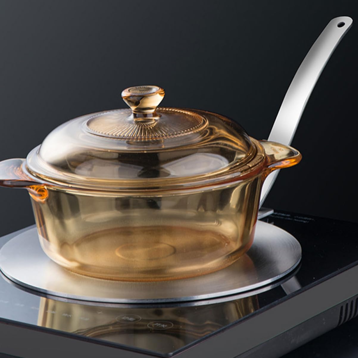 Mipcase Difusor De Calor para Placa De Inducción Placa Guía Térmica De Inducción Utensilios De Cocina De Inoxidable Adaptador para Cocina De Gas