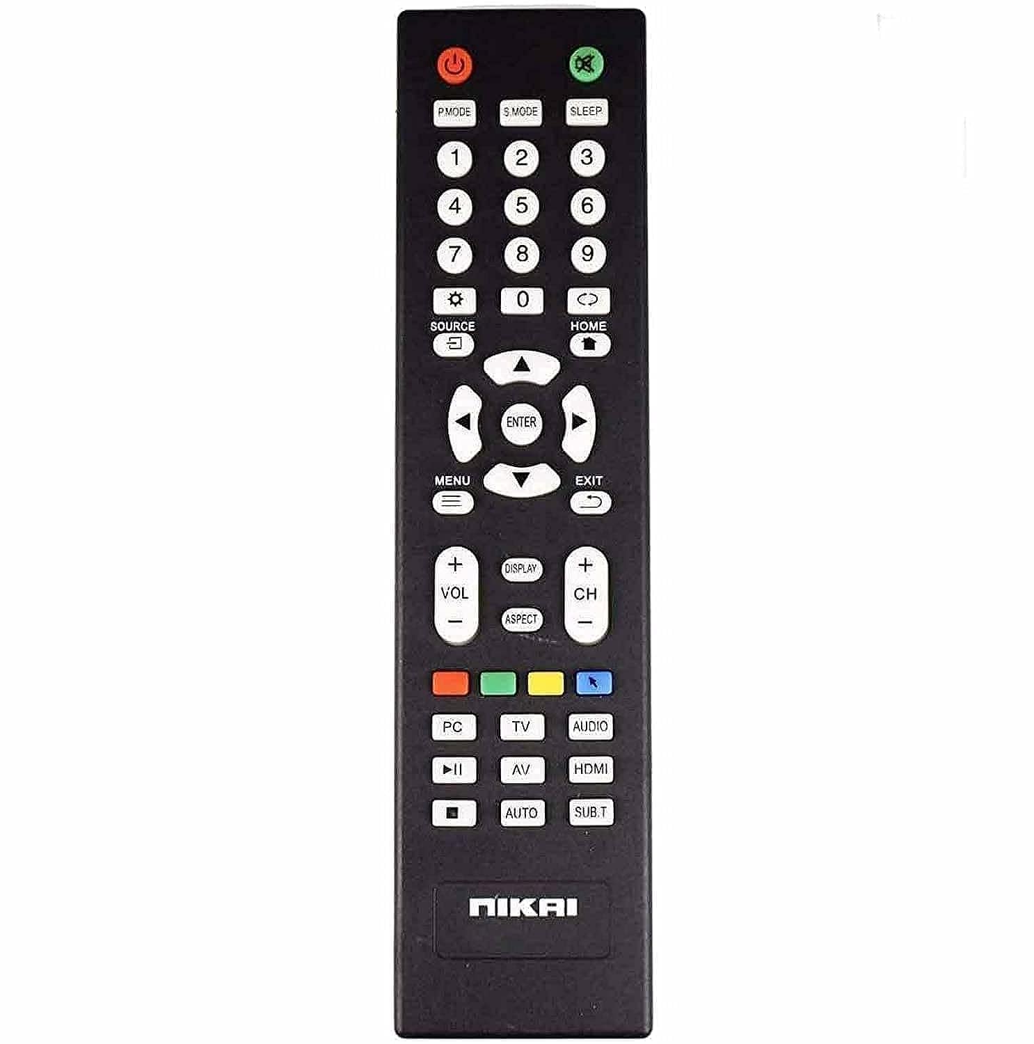 Replacement Remote Compatible with Nikai Smart TV