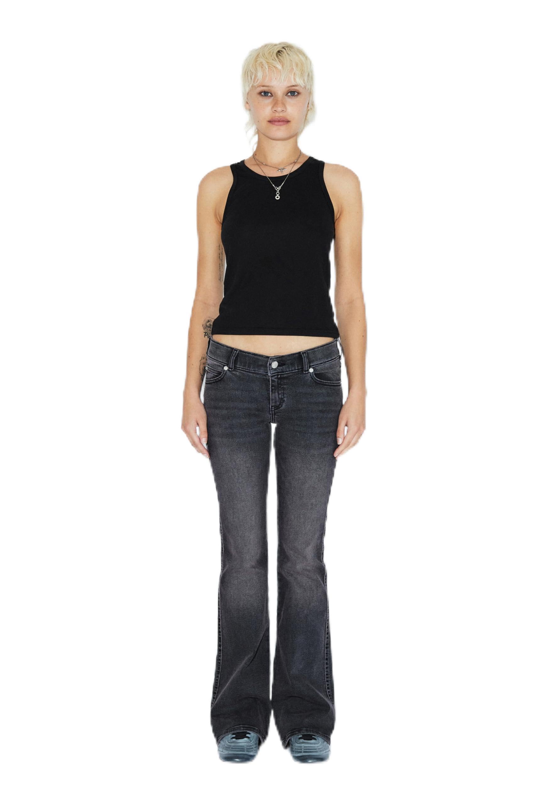 Dr. Denim Jeans Kily Low Bootcut, Slim Fit, Bootcut, Low Waist