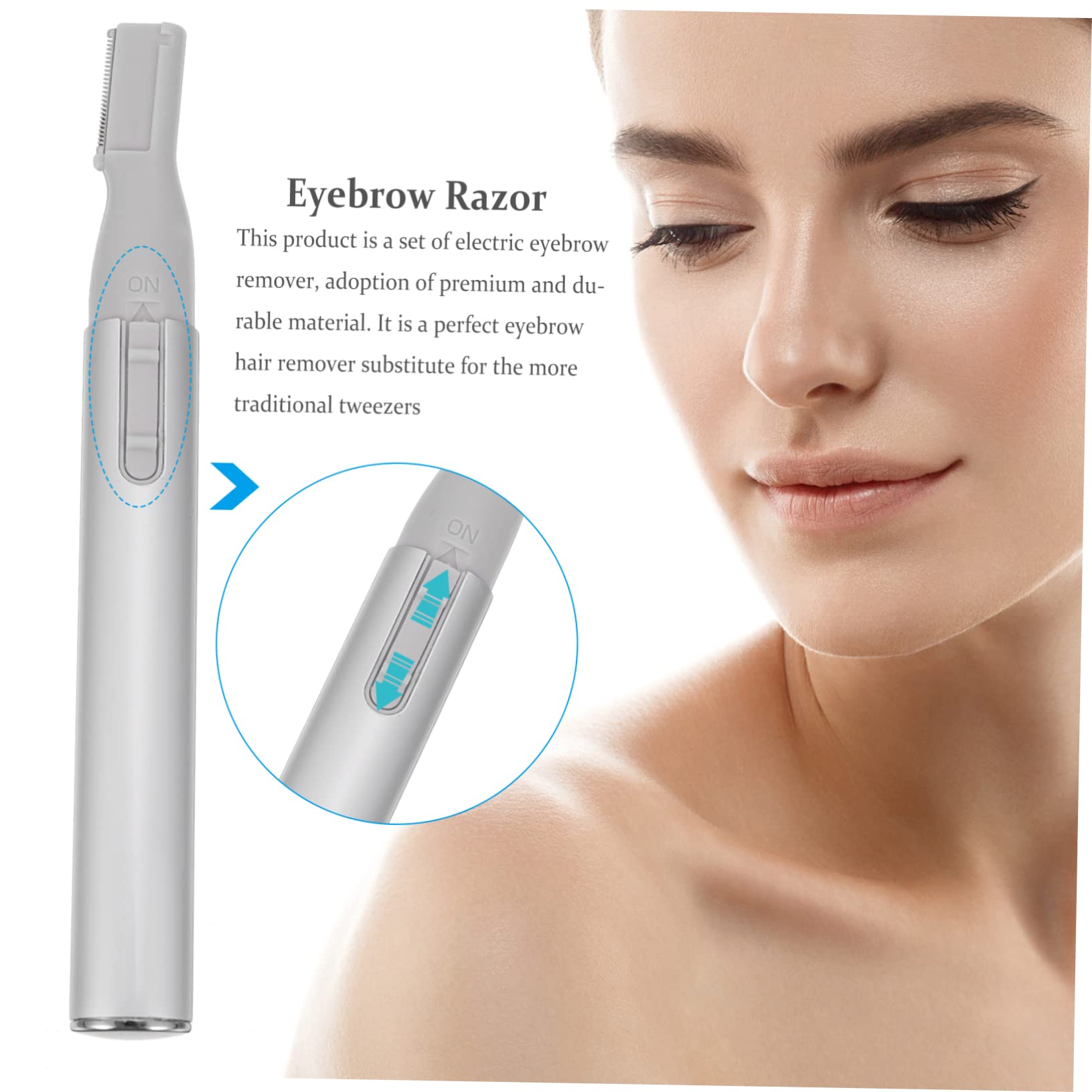 Didiseaon Facial Hair Remover Eyebrow Hair Removal Electric Shaver for Women Personal Care Kit Her
