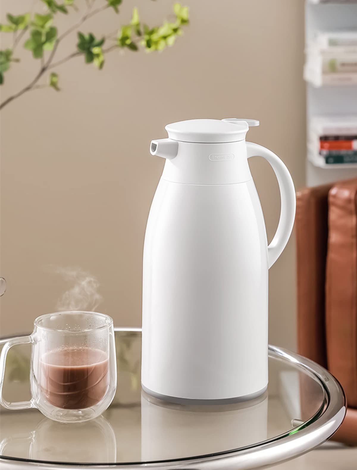 Dispensador de café y bebidas de 1,6 litros aislado al vacío 12 24 horas de retención fría y caliente