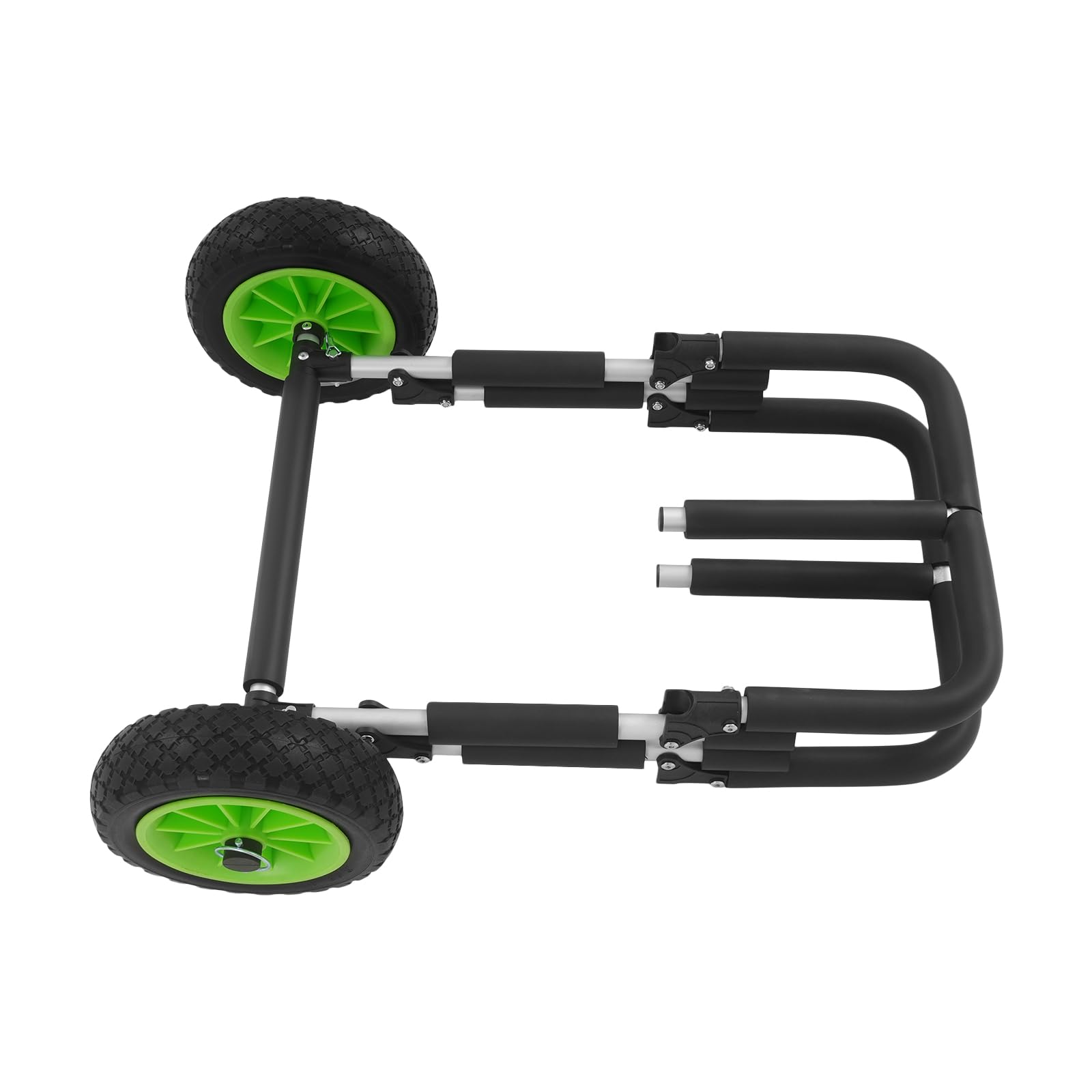 Carro de transporte para tabla de surf | Espacio para 2 kayaks o SUP | carro de playa de aluminio | carro de transporte SUP con ruedas de 10 pulgadas | carro kayak | hasta 80 kg