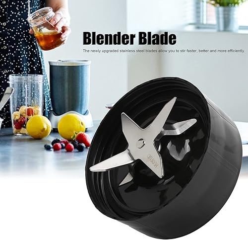 Miniatura 5 de Extractor universal Cruz Blade ABS Acero Inoxidable Blender Blade Reemplazo Fácil de Instalar Ajuste para 1000W Juicer Blender Piezas Accesorios