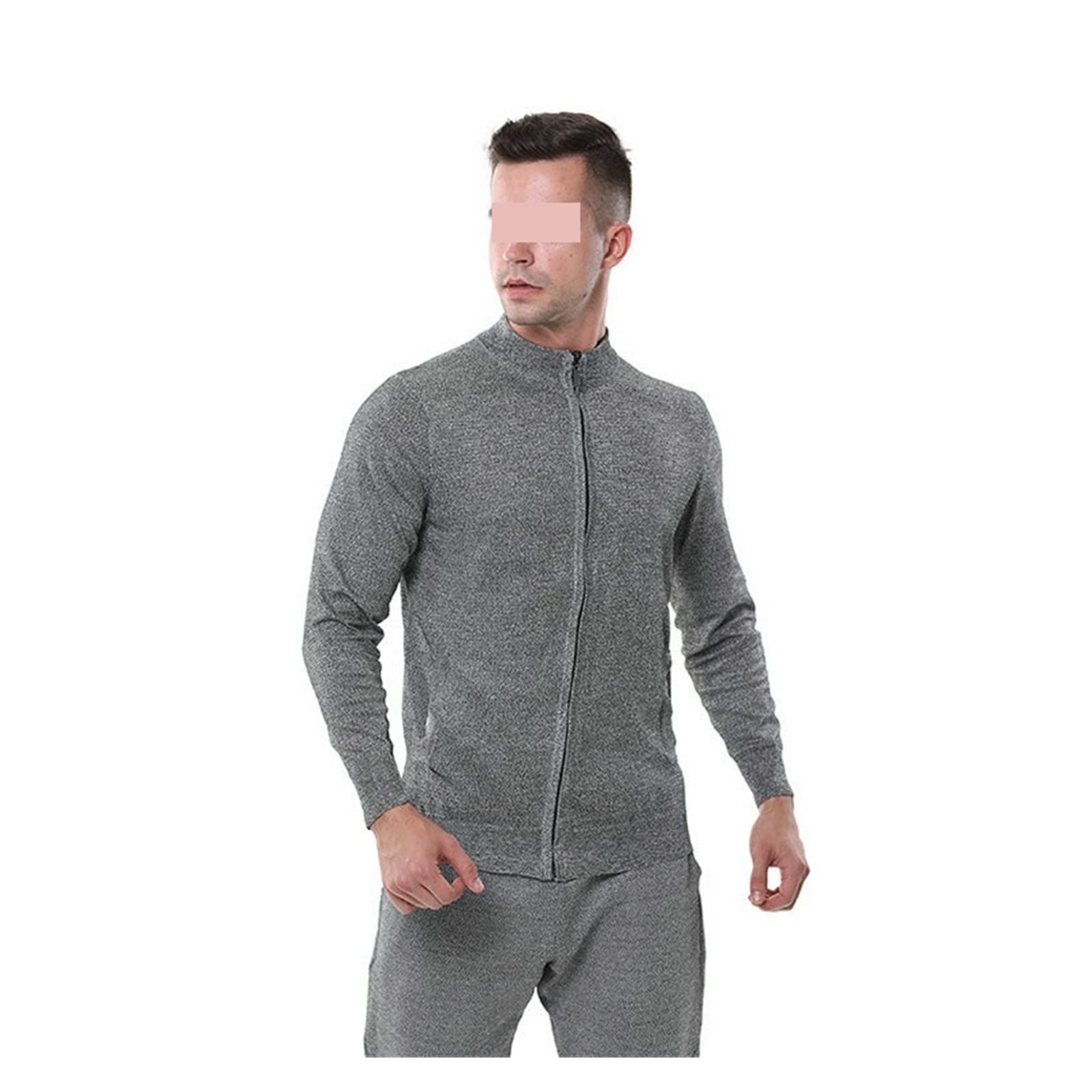 Ropa a prueba de cortes PE/HPPE, traje con cremallera, chaqueta resistente a las puñaladas fuerzas especiales, ropa anticorte, corte antimordidas Alta resistencia(L175)