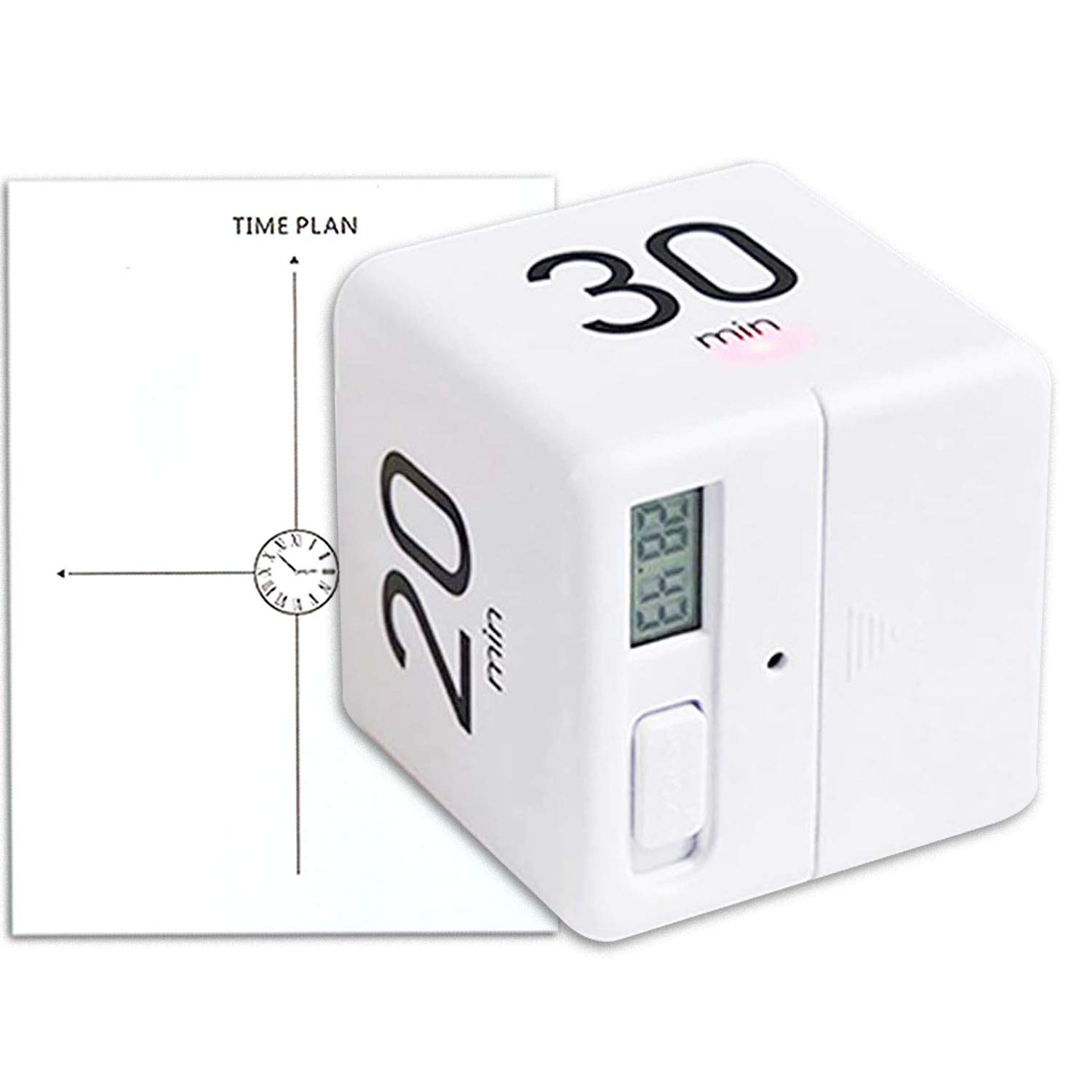 Buy Cube Timer 15203060 Minutes Time Management with Two Loudness