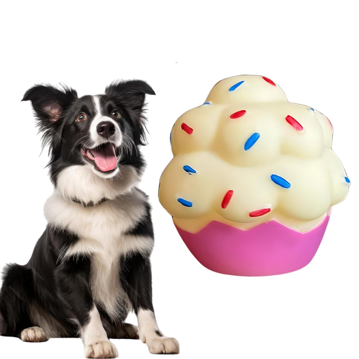 Western EraWestern Era Muffin Squeaky Toy-Interactive Plush Toy, Unleash Fun in Your Furry Friend, Buddy for Dog & Cat, Perfect for Playtime, Chew Time, Cuddle Time, Long-Lasting for Your Pet