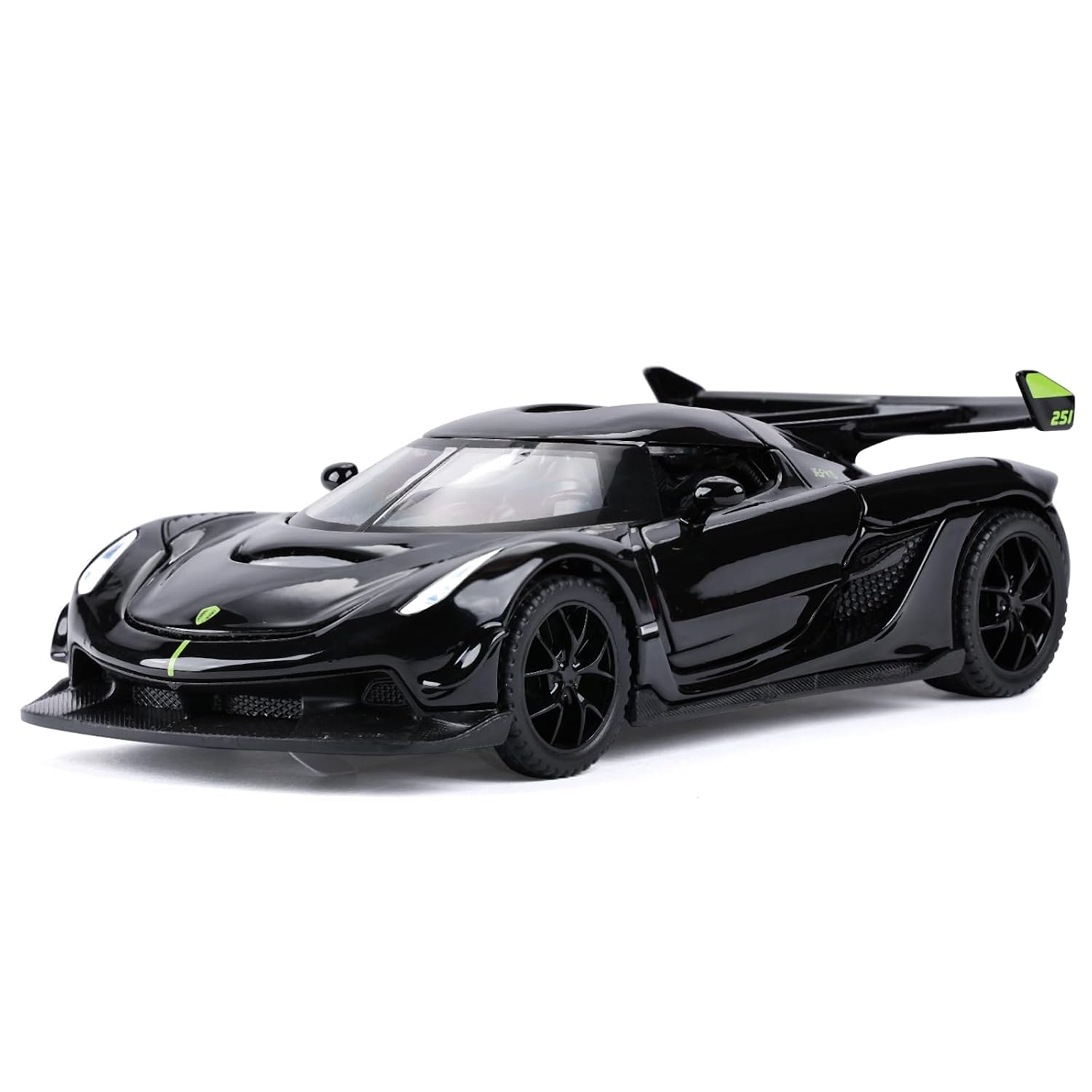 1:32 Koenigsegg Jesko (Black)  — view 2