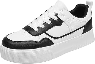 Genérico Botines Verano Mujer Zapatos Mujer para Mujer Color sólido Malla Transpirable Punta Redonda con Cordones Parte Superior Plana ZapatillasTrabajo Mujer Bambas Mujer