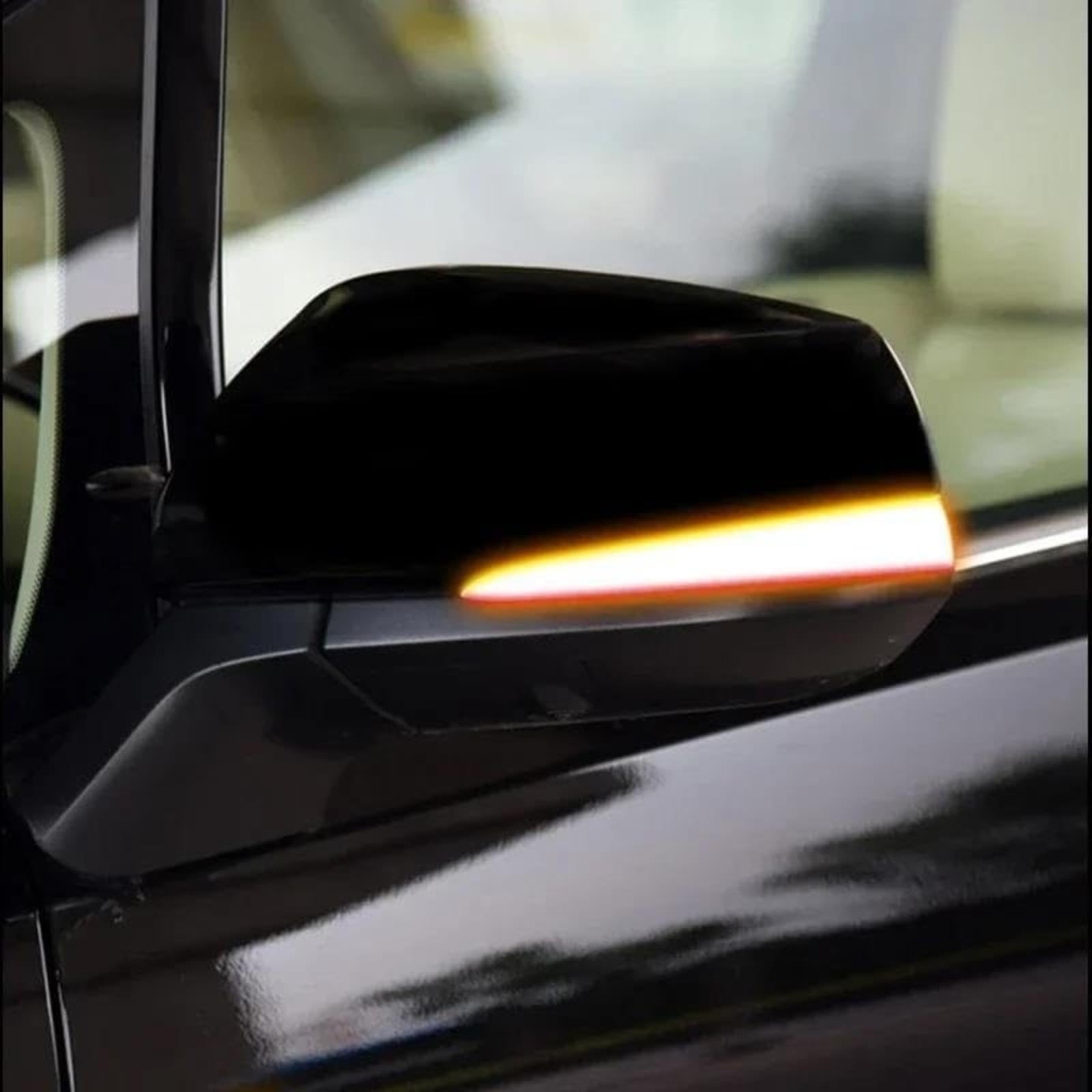 Dynamiczny kierunkowskaz, dla TOYOTA, dla Alphard, dla Vellfire 2015-2019 migacz Led boczna lampka kontrolna w lusterku światła samochodowe Lustro Obróć światło sygnałowe