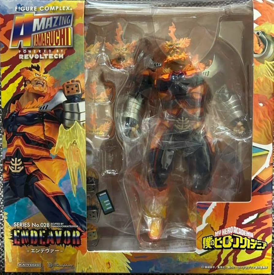 Amazon | 僕のヒーローアカデミア KAIYODO 海洋堂 エンデヴァー