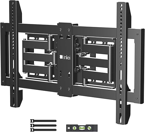 Miniatura 9 de MAUS02 - Soporte de pared para TV de movimiento completo ultra delgado para la mayoría de televisores planoscurvos de 37"-90", soporte de