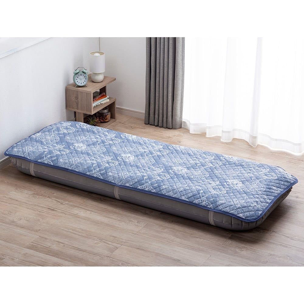 Amazon｜カインズ(CAINZ) スリムエアベッドパッド 幅72cm 奥行