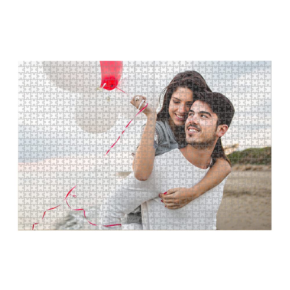 Puzzle Personalizado con Foto y Texto Regalo Original Tamaño a Elegir (1000 Piezas)