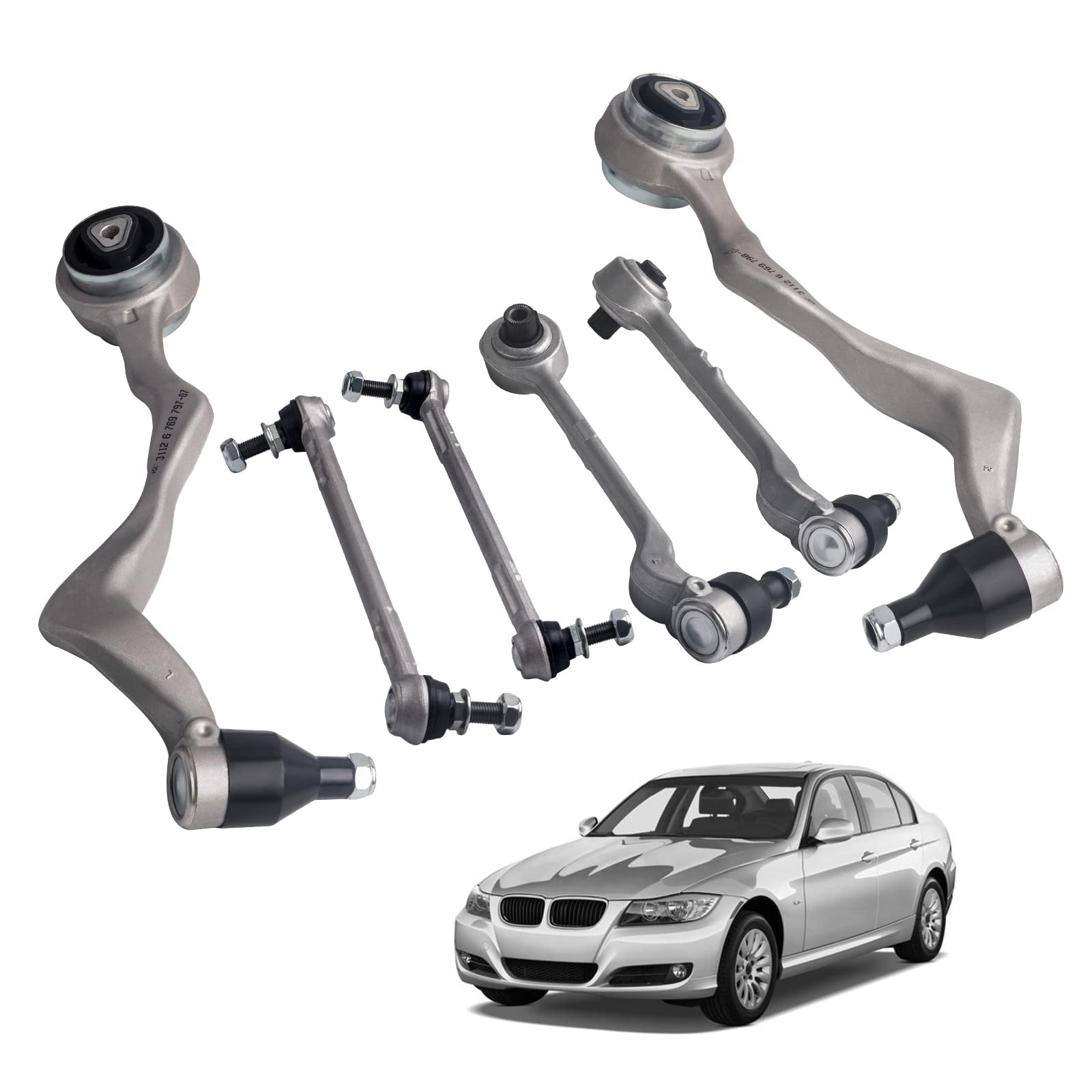 Wahacz Zawieszenia Pasuje do BMW serii 3 E90 E91 E92 E93 Zestaw wahaczy przedniego zawieszenia z wahaczem