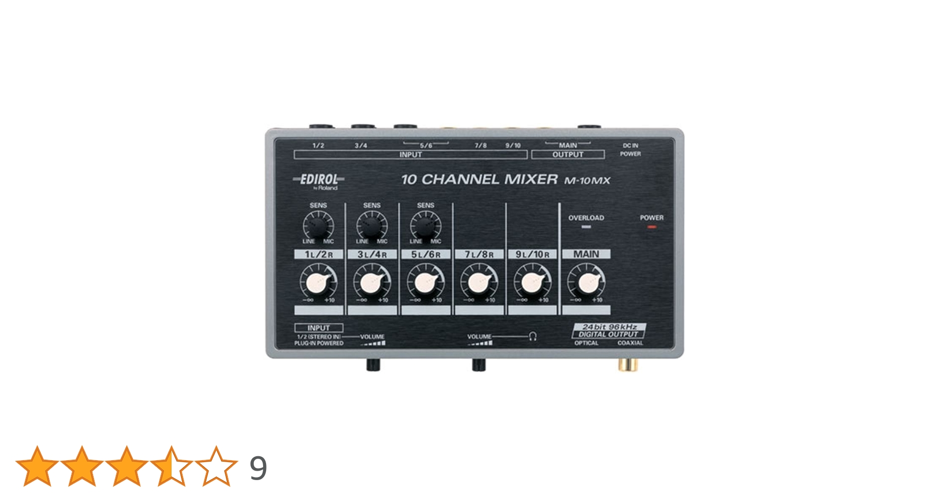 Amazon | Roland 10チャンネル・ステレオ・ミキサー M-10MX