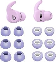 Vista 10 de ALXCD Eartips - Auriculares compatibles con Beats Fit Pro, S/M/L 3 tamaños, 6 pares de almohadillas de silicona suave de repuesto, compatibles