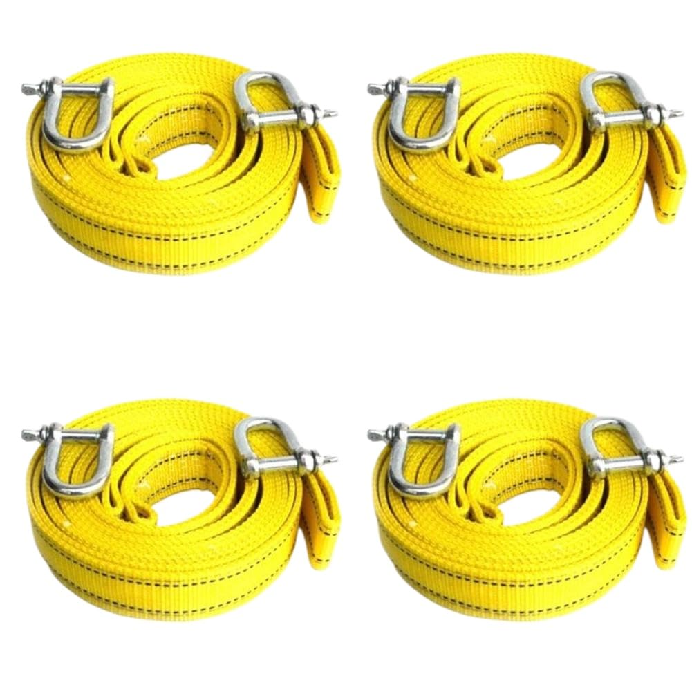 Corde de Treuil pour Voiture 5M avec Crochet en U Compatible with 4X